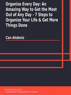 cover image of Organize Every Day